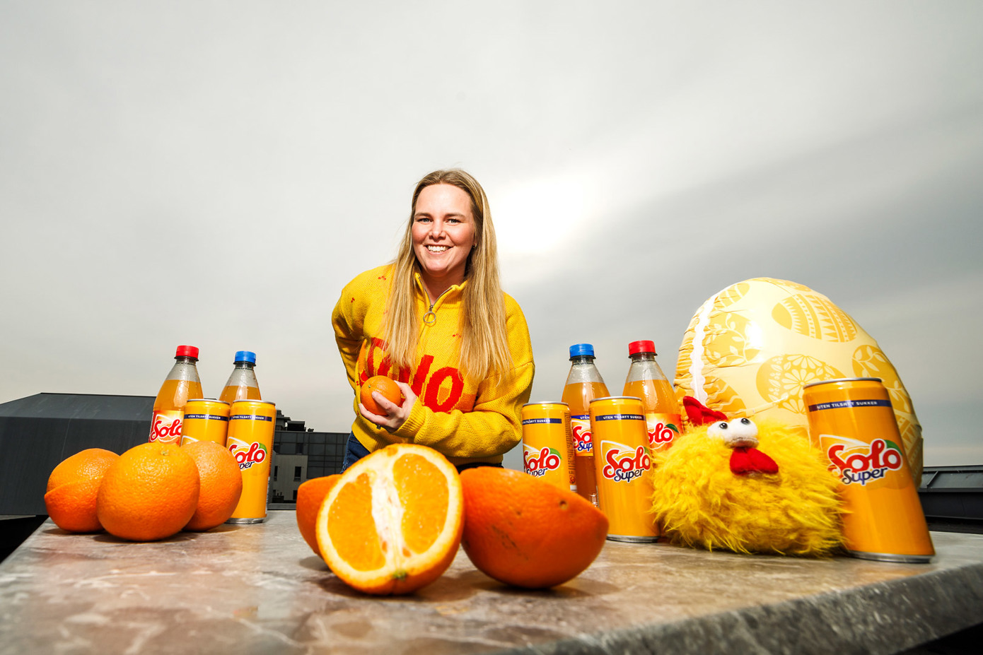 Solo-sjef i Ringnes, Ida Davidsen. (Foto: Kilian Munch)