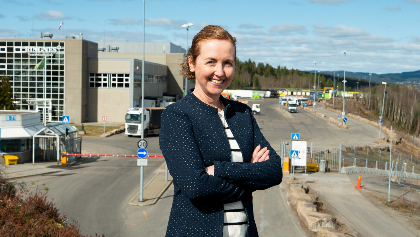 Astrid Palmer Omang, prosjektdirektør i Ringnes.